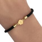 إسوارة قيطان ذهب عيار 18 الوزن 0.05 جرام