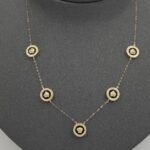 ⁦عقد تشوكر ذهب عيار 18 الوزن 2.75 جرام⁩ - الصورة ⁦4⁩