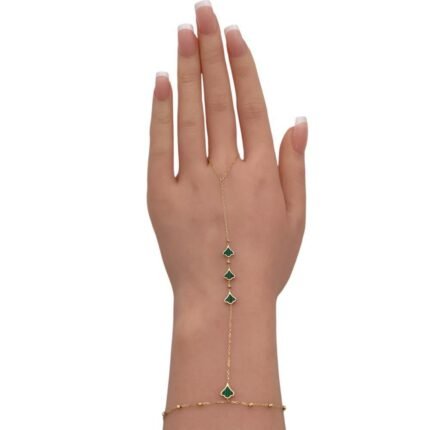 كف ذهب عيار 18 الوزن 1.67 جرام