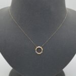 ⁦عقد ذهب عيار 18 الوزن 0.93 جرام⁩ - الصورة ⁦4⁩