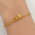 ⁦كف ذهب عيار 21 الوزن 6.55 جرام⁩ - الصورة ⁦3⁩