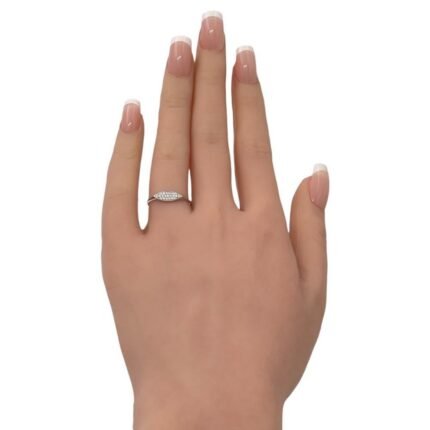 خاتم ذهب عيار 18 الوزن 0.78 جرام