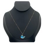 عقد اطفال ذهب عيار 18 الوزن 0.98 جرام