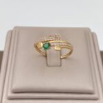 ⁦خاتم ذهب عيار 21 الوزن 1.50 جرام⁩ - الصورة ⁦3⁩