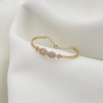 اسواره مواليد ذهب عيار 18 الوزن 1.85 جرام