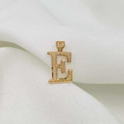 تعليقه حرف E ذهب عيار 21 -R550015