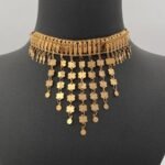 ⁦خناق ذهب عيار 21 الوزن 17.7 جرام⁩ - الصورة ⁦3⁩