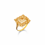 خاتم ذهب عيار 21 الوزن 2.22 جرام