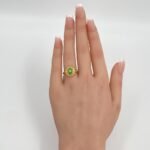 خاتم ذهب عيار 21 الوزن 2.03 جرام