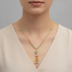 ⁦سبحه ذهب هنديه عيار 21 الوزن 6.45 جرام⁩ - الصورة ⁦7⁩