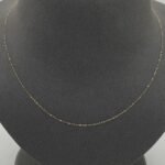 ⁦سلسال ذهب عيار 18 الوزن 0.30 جرام⁩ - الصورة ⁦4⁩