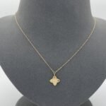 ⁦عقد ذهب عيار 18 الوزن 1.77 جرام⁩ - الصورة ⁦3⁩