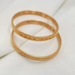 ⁦غويشه ذهب عيار 21 الوزن 13.82 جرام ( مقاس 20 )⁩ - الصورة ⁦2⁩