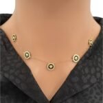 عقد تشوكر ذهب عيار 18 الوزن 2.75 جرام