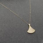 ⁦عقد ذهب عيار 18 الوزن 1.02 جرام⁩ - الصورة ⁦5⁩