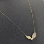 ⁦عقد ذهب عيار 18 الوزن 0.85 جرام⁩ - الصورة ⁦5⁩