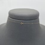 ⁦عقد ذهب عيار 18 الوزن 1.35 جرام⁩ - الصورة ⁦2⁩