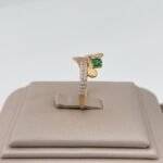 ⁦خاتم ذهب عيار 21 الوزن 1.50 جرام⁩ - الصورة ⁦2⁩