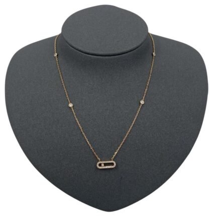 عقد ذهب عيار 18 الوزن 4.30 جرام