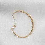 ⁦اسواره اطفال ذهب عيار 18 الوزن 1.52 جرام⁩ - الصورة ⁦2⁩