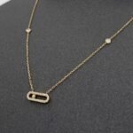 ⁦عقد ذهب عيار 18 الوزن 4.30 جرام⁩ - الصورة ⁦3⁩