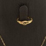 ⁦نصف طقم أطفال ذهب عيار 21 الوزن 2.20 جرام⁩ - الصورة ⁦2⁩