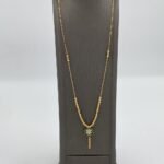 ⁦سبحه ذهب هنديه عيار 21 الوزن 6.3 جرام⁩ - الصورة ⁦3⁩