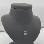 ⁦عقد ذهب عيار 18 الوزن 0.93 جرام⁩ - الصورة ⁦3⁩