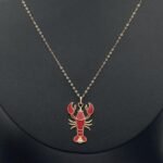 ⁦عقد اطفال ذهب عيار 18 الوزن 1.35 جرام⁩ - الصورة ⁦2⁩