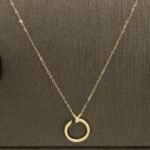 ⁦نصف طقم أطفال ذهب عيار 18 الوزن 1.26 جرام⁩ - الصورة ⁦4⁩