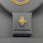 ⁦طقم ذهب جنزير عيار 21 الوزن 26.4 جرام⁩ - الصورة ⁦3⁩