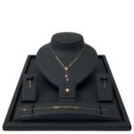 طقم ذهب عيار 21 الوزن 2.29 جرام