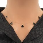 عقد تشوكر ذهب عيار 18 الوزن 1.36 جرام