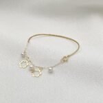 اسوارة اطفال ذهب عيار 18 الوزن 0.69 جرام