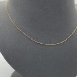 ⁦سلسال ذهب عيار 21 الوزن 1.12 جرام⁩ - الصورة ⁦2⁩