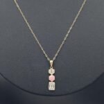 ⁦عقد اطفال ذهب عيار 18 الوزن 1.30 جرام⁩ - الصورة ⁦4⁩