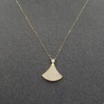 ⁦عقد ذهب عيار 18 الوزن 1.02 جرام⁩ - الصورة ⁦3⁩