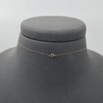 ⁦عقد ذهب عيار 18 الوزن 0.83 جرام⁩ - الصورة ⁦5⁩