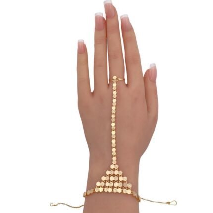 كف ذهب عيار 21 الوزن 7.86 جرام