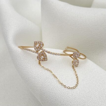 اسواره وخاتم اطفال ذهب عيار 18 الوزن 3.08 جرام