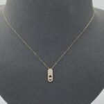 ⁦عقد ذهب عيار 18 الوزن 0.83 جرام⁩ - الصورة ⁦2⁩