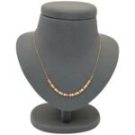 ⁦عقد ذهب شوميه عيار 21 وزن 3.26 جم نادر ينطق جاذبية⁩ - الصورة ⁦4⁩