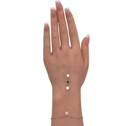 كف ذهب عيار 18 الوزن 1.73 جرام