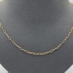 ⁦عقد ذهب عيار 18 الوزن 4.24 جرام⁩ - الصورة ⁦2⁩