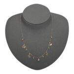 ⁦عقد تشوكر ذهب عيار 18 الوزن 1.30 جرام⁩ - الصورة ⁦4⁩