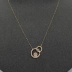 ⁦عقد ذهب عيار 18 الوزن 0.88 جرام⁩ - الصورة ⁦5⁩