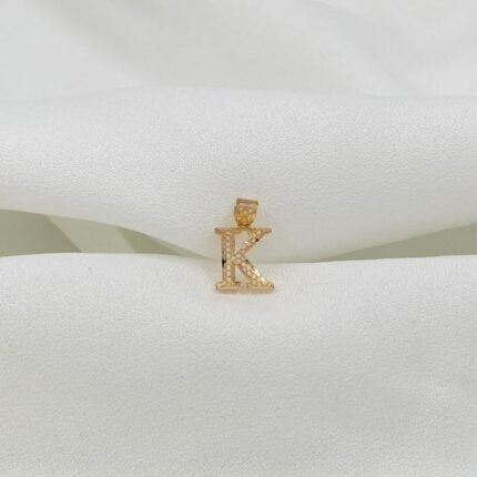 تعليقه حرف K ذهب عيار 21 -R550038