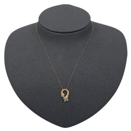 عقد ذهب عيار 18 الوزن 0.92 جرام