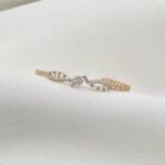 أسواره ذهب مواليد عيار 18 الوزن 1.97 جرام