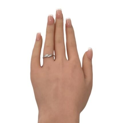 خاتم ذهب عيار 18 الوزن 0.80 جرام